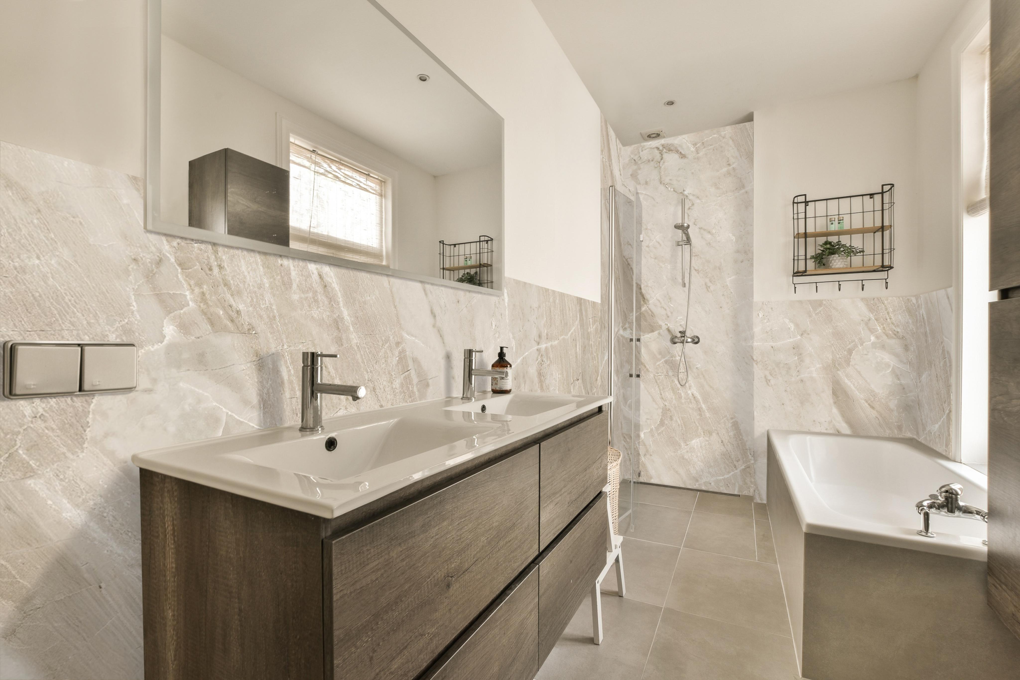 CHECK Smart Wall Tile 30006M Sandstein Terra-Beige SM (3050x1120x8mm)