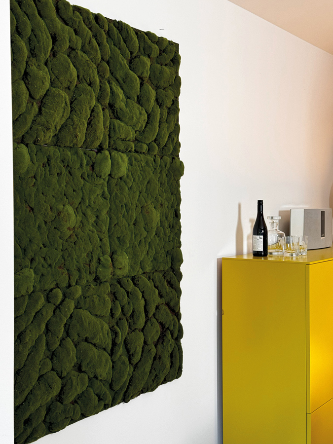 Wandpaneel Jangal Modular Wall 11109 forest green big bulk design moos 52 x 52 cm