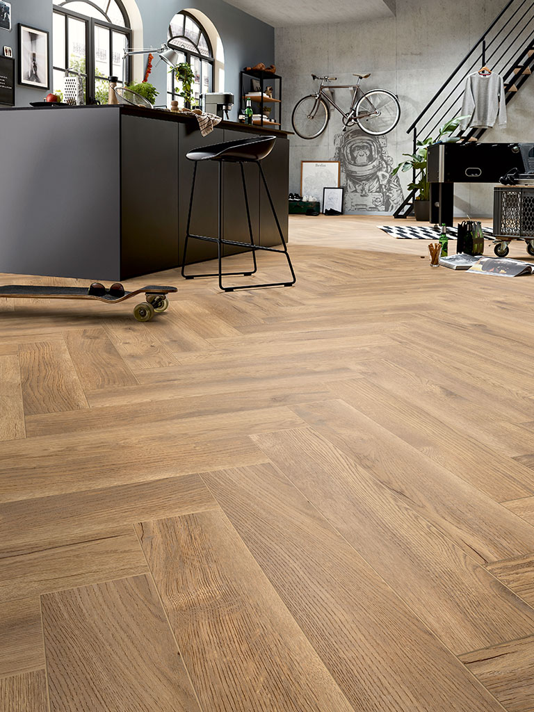 Laminat Jangal 8230 Kiwu Oak Lake Line Ultimate 8mm Herringbone
