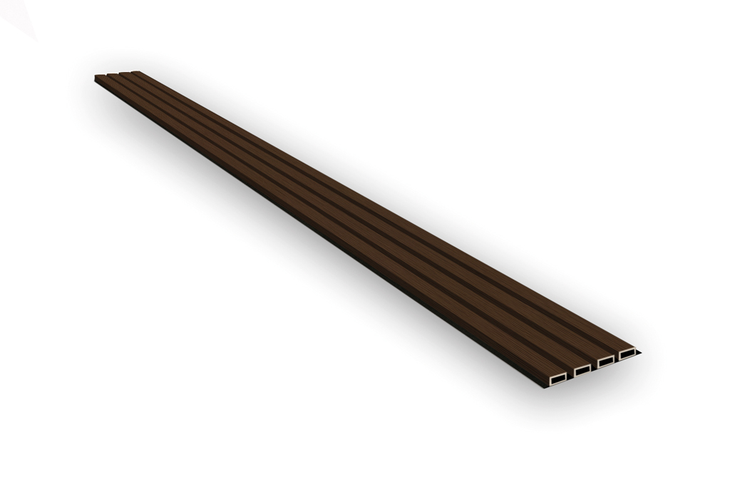 Wandpaneel 12003 Brown WPC Outdoor (2350x219x26mm)