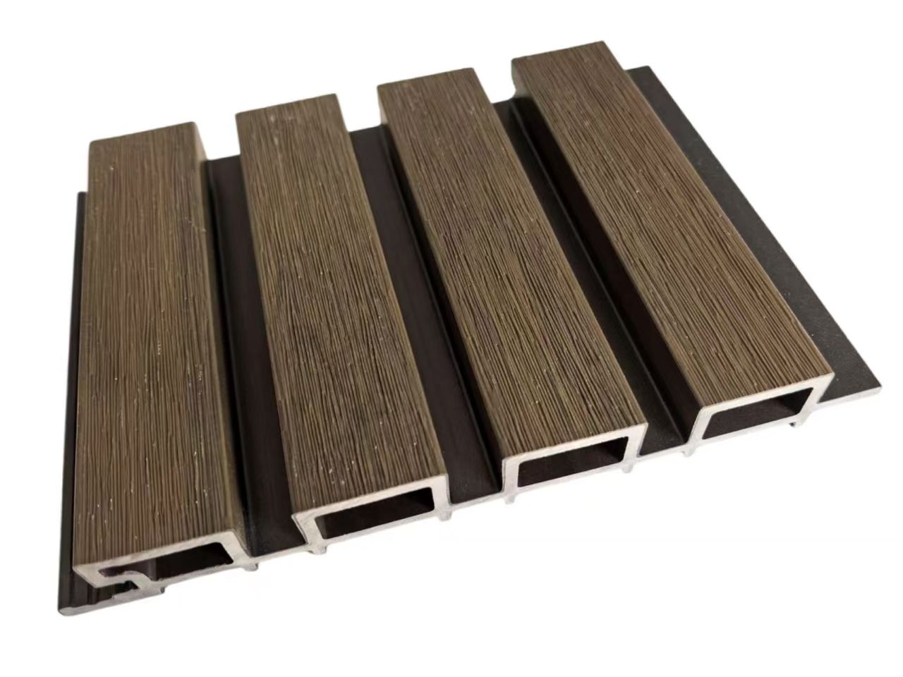 Wandpaneel 12004 Dark Brown WPC Outdoor (2350x219x26mm)