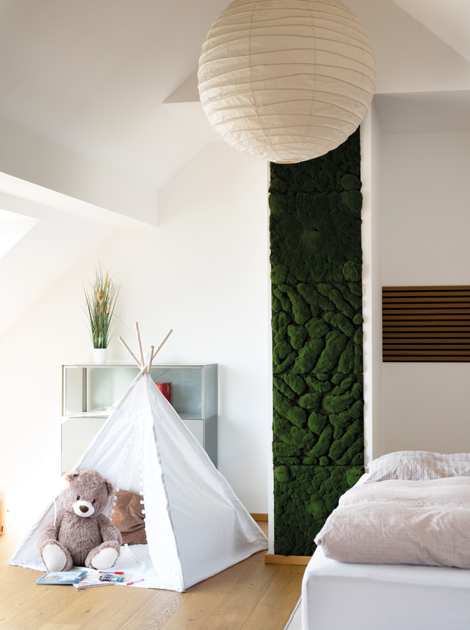 Wandpaneel Jangal Modular Wall 11109 forest green big bulk design moos 52 x 52 cm