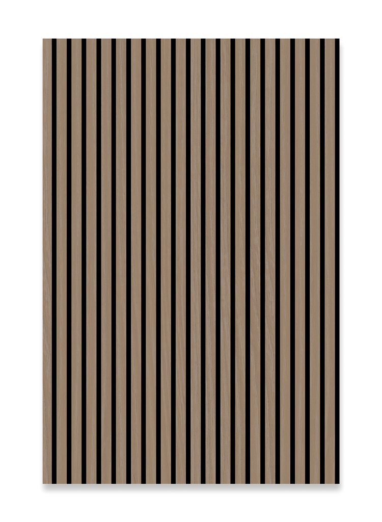 Wandpaneel Jangal Solid 10013 Walnut MDF Furnier (1206x800x22mm)