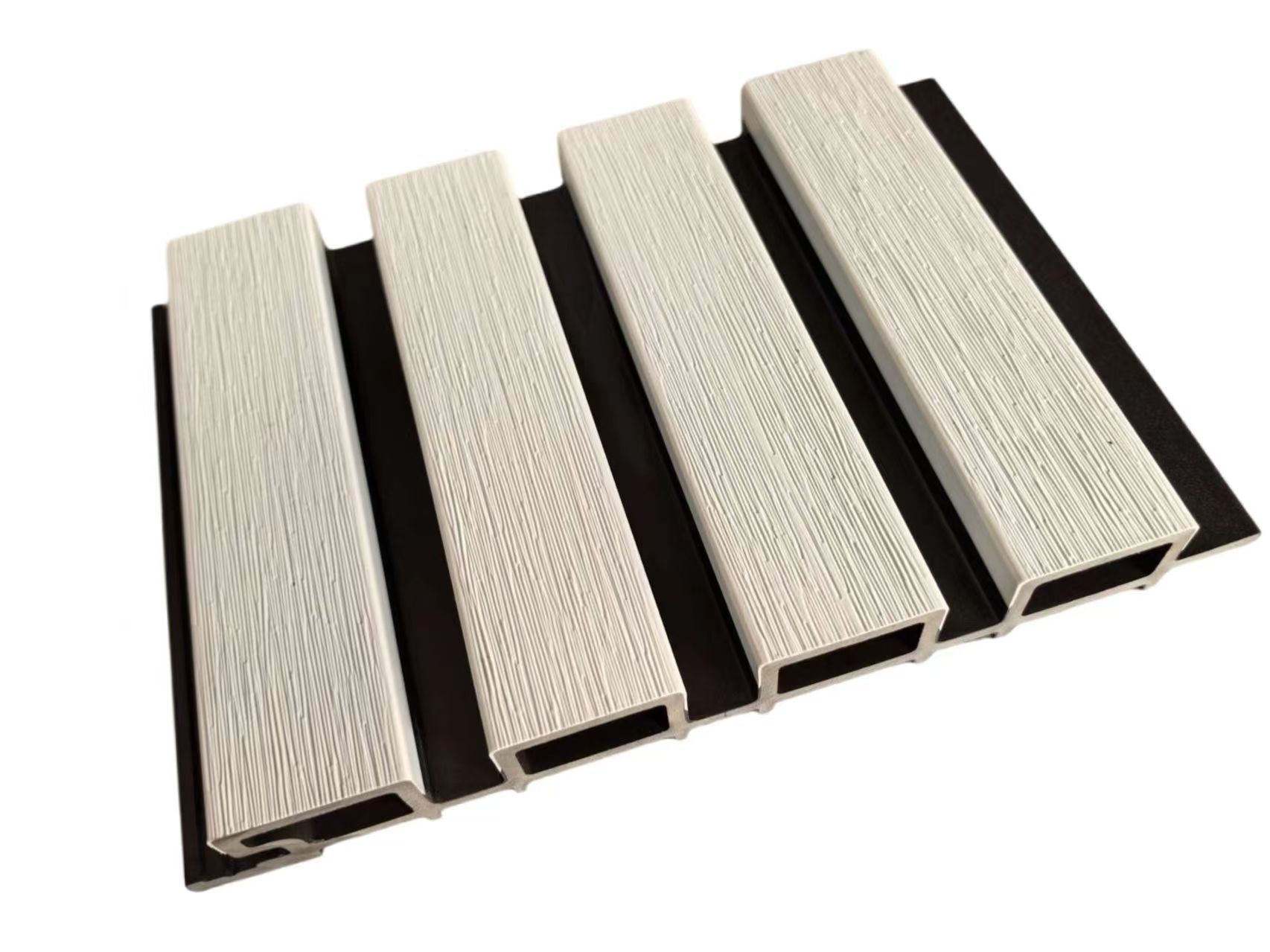 Wandpaneel 12000 White WPC Outdoor (2350x219x26mm)