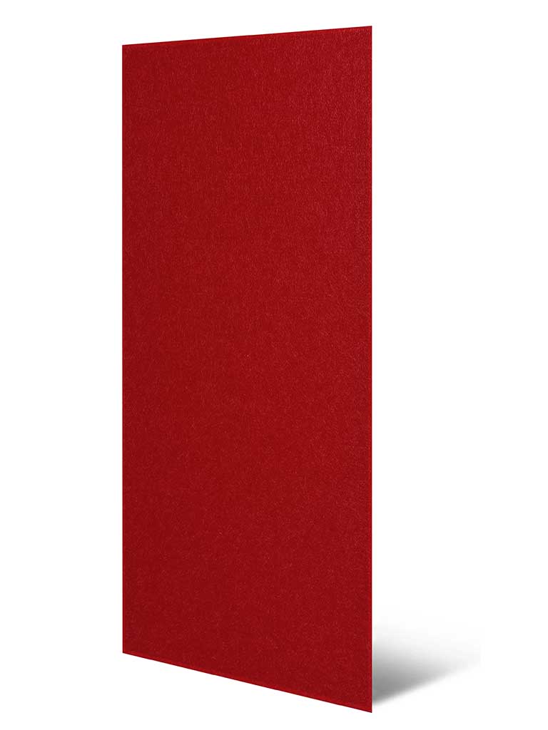Wandpaneel Jangal Modular Wall colored PET bevelled 11217B Cherry Red 52 x 104cm