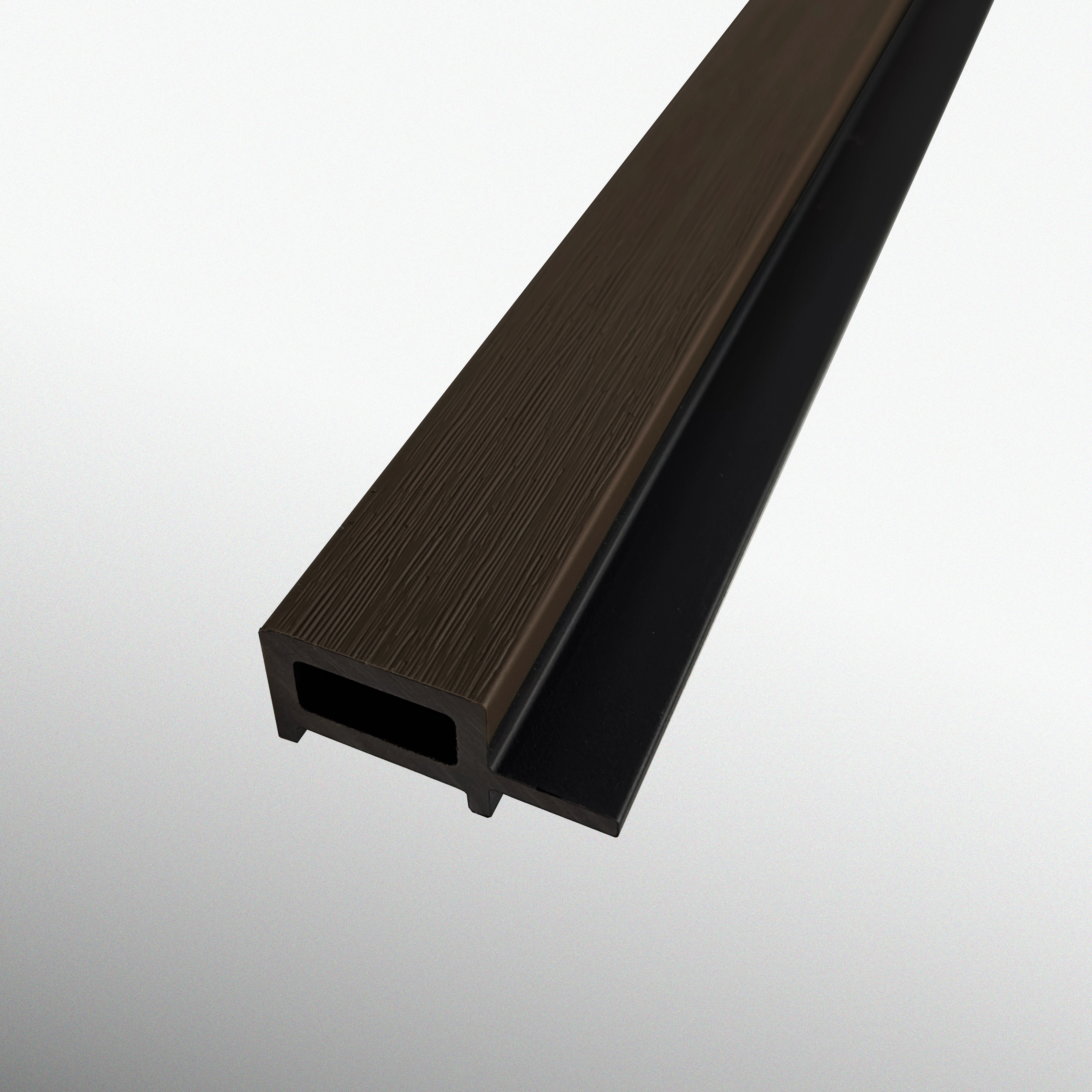 End Board Wandpaneel 12004 Dark Brown WPC Outdoor